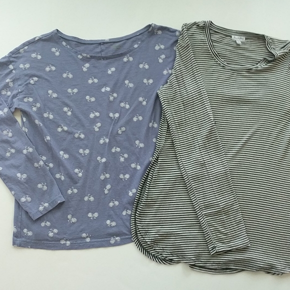 Garnet Hill Tops - 2 top bundle